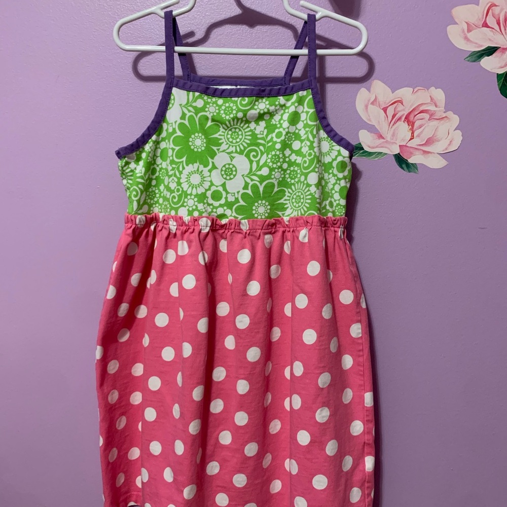 Hanna Andersson girls tank dress
